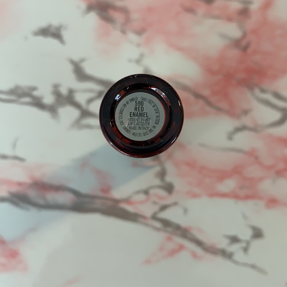 NWT MAC Cosmetics Red Enamel Paint Lip Lacquer - Picture 9 of 9